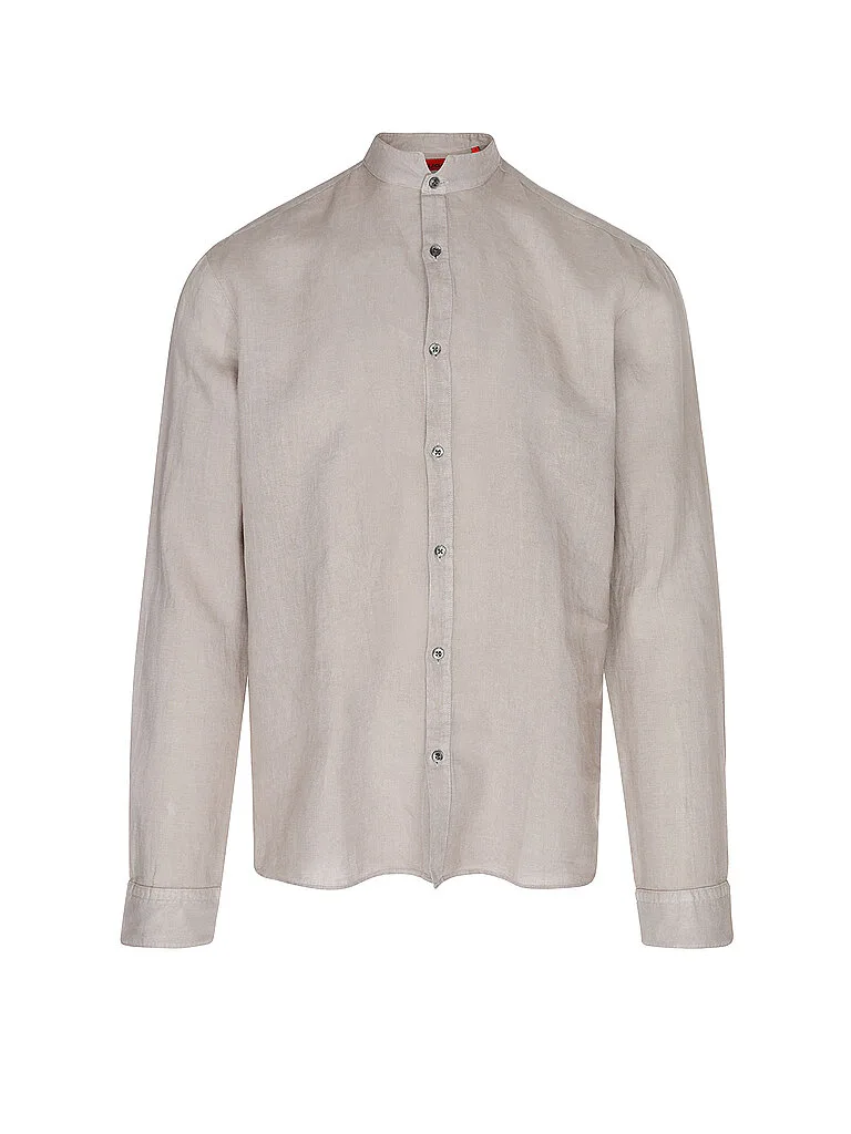 Hugo Camisa ELVORY marrón claro L - Hugo Boss - FashionsVida