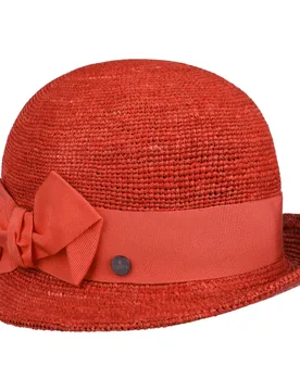 Cleeham Crochet Raffia Hat by - red - Damen - Size: One Size - Lierys - FashionsVida