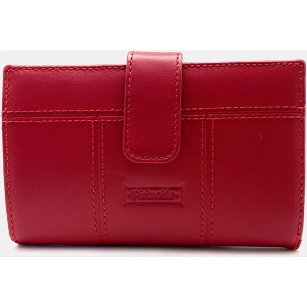 Cartera pequeña de piel en con tarjeteros interiores - Pielnoble - FashionsVida