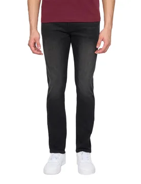 Mens Overburg Tapered Jeans (Black) - Size 34 Regular - Duck and Cover - FashionsVida