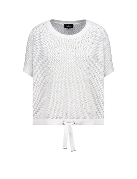 Monari Pullover crema 40 - monari - FashionsVida