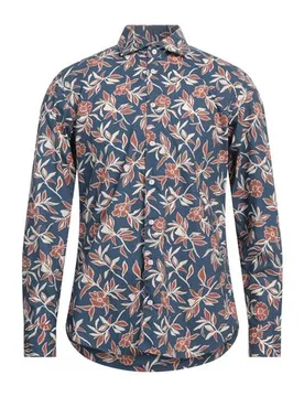 Camisa Hombre Azul marino 38 Hombre - Bastoncino - FashionsVida
