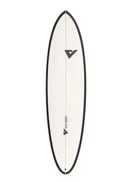Planche De Surf Midlength Epoxy 7´4 Matt Black 223.51 cm unisex