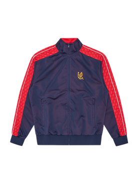 Soft Serve Layered Mesh Track Top