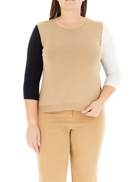 Maglia girocollo BEIGE XL