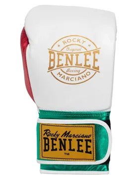 Gants De Boxe En Cuir White / Green / Red 14 oz