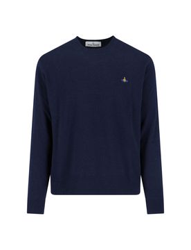 Wool-Cashmere Crewneck Sweater for Men