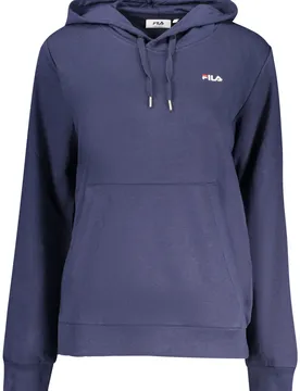 Damen Kapuzensweatshirt Blau FAW1054_BL50004