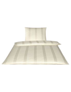 Ropa de cama de damasco Metropolis 70x90cm/140x200cm Naturaleza beige