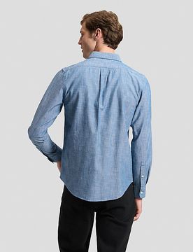 Regular Shirt Mid Chambray Größe XL male