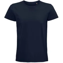 Unisex Adult Pioneer Organic T-Shirt (French Navy) - Navy/blue - Size X-Small