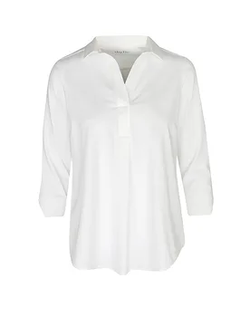T-shirt blouse LOLA blanc XXL - Thylie - FashionsVida