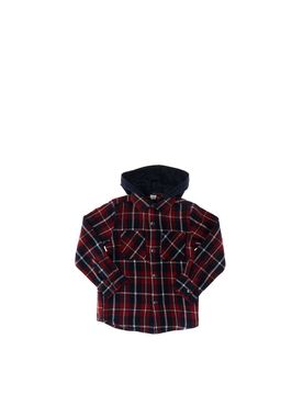 IDO Camicia a quadri ROSSO 7A