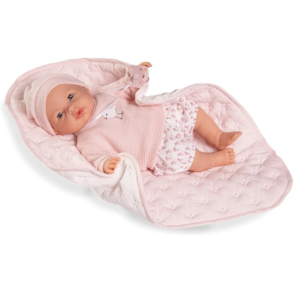Muñeco bebé Bimba lloro mantita acolchada Muñecos Antonio Juan - Muñecas Antonio Juan - FashionsVida