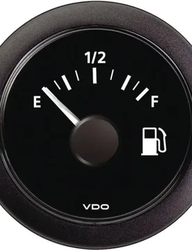 Viewline Fuel Level Indicator 52 Mm Black 3-180 Ohm unisex - Veratron - FashionsVida
