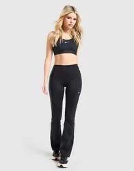 Womens Leggings Flared Training One - Nero, nero nero Donna taglia XL