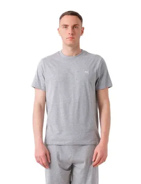 T-shirt à Manches Courtes Grey Melange L