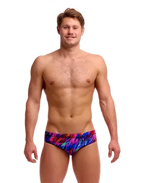 Fts025 Swimming Brief Big Bang UK 38 Men - Funky Trunks - FashionsVida