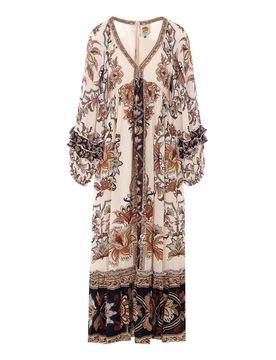 Vestito da giardino maxi maestoso
