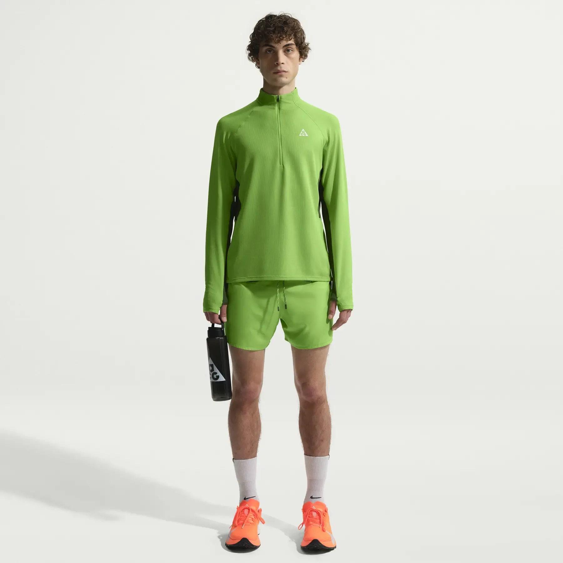 Trainingsoberteil Trail - Vert - male - Size: L - Nike ACG - FashionsVida