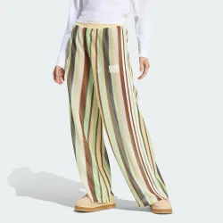 Womens Summer Glow Knitted Firebird Track Pants - Yellow - Size Small