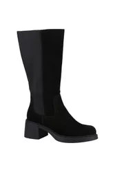 Women's 'Arabella' Long Boots in Black Size: 3 - Black - Size: 3