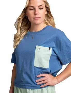 T-shirt à Manches Courtes True Beach Blue Horizon S
