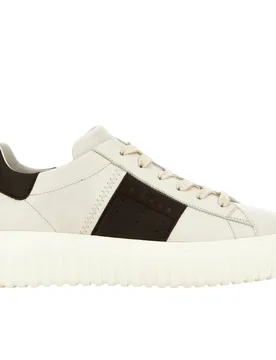 Sneaker uomo - h-stripes allacciato banda - bianco - Hogan - FashionsVida