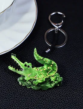 New Crocodile Handmade Arcylic Animal Keychain Key Ring for Women Handbag Accessorie Car Hanging Jewelry Gifts Bag Accessories - Aliexpress - FashionsVida