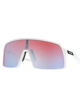 Sonnenbrille Sutro Polished White Prizm Snow Sapphire Irid Weiß - Oakley - FashionsVida