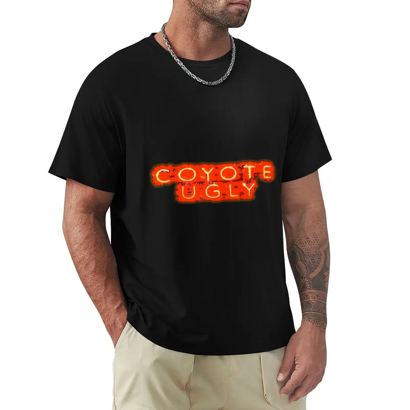 Coyote ugly movie logo Classic T-Shirt Plus Size Basic Short Sleeve Top - Aliexpress - FashionsVida