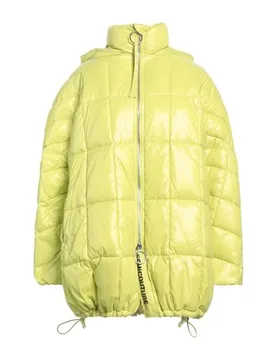 Pufferjacke & Daunenjacke Damen Limettengrün 36,38,40 Damen - SEMICOUTURE - FashionsVida