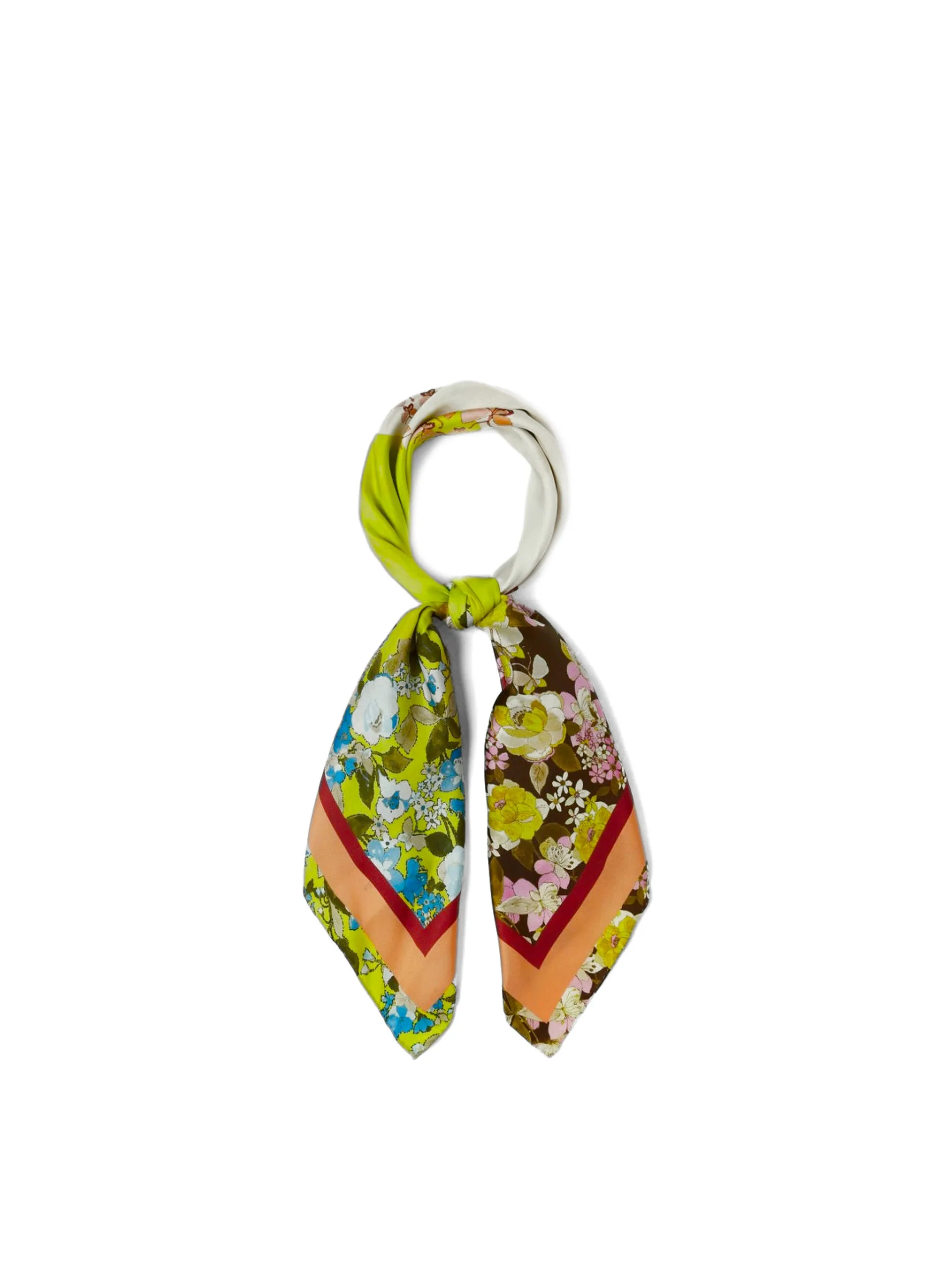 Foulard in seta MULTICOLOR - I Blues - FashionsVida
