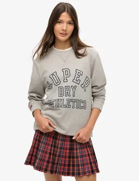 Superdry Damen Karierter Minirock mit Mittlerer Leibhöhe Rot - Größe: 44 - 64.99 - FashionsVida