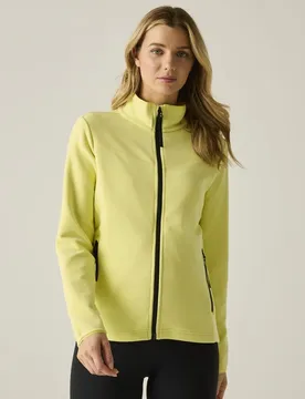 Florena Damen Midlayer, gelb 14