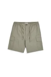 Pantaloncini corti beige con tasche cargo NBY007 XL