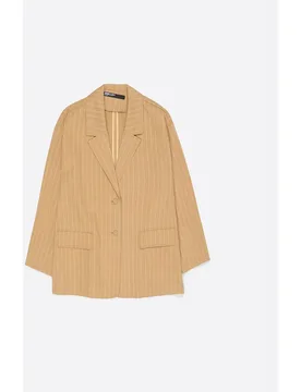 Blazer de mujer de rayas con bolsillos - Bimba y Lola - FashionsVida