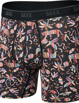 Boxershorts Mesh, schwarz/bunt l