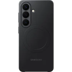 Funda silicona slim magnética negra para Galaxy S26