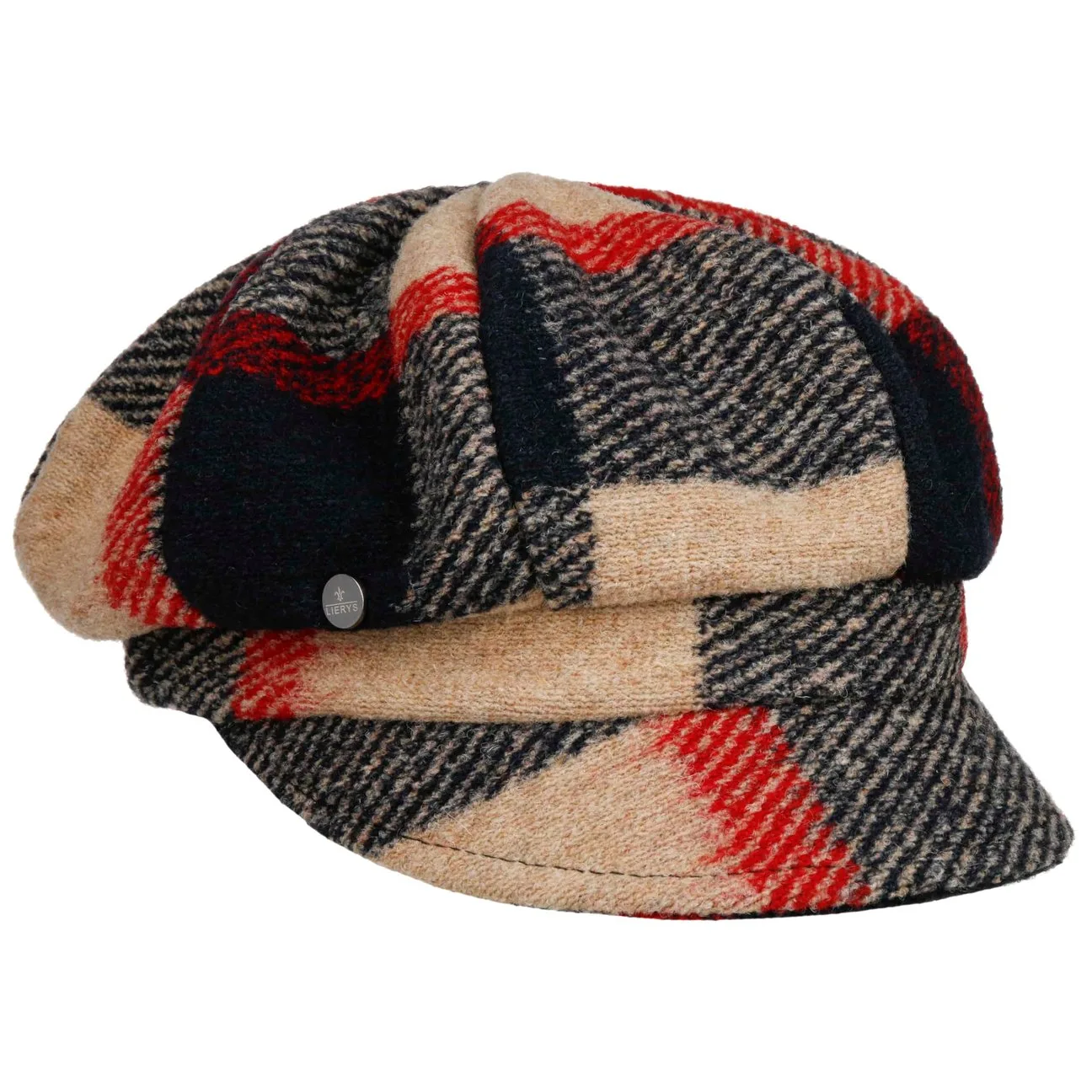 Jaleva Wool Newsboy Cap by - navy - Damen - Size: One Size - Lierys - FashionsVida