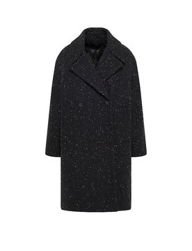 Wollmantel schwarz 34 damen