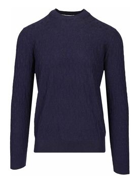 Maglione di cotone e cashmere
