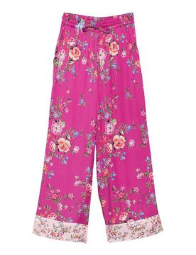 Pantaloni leggeri con stampa floreale