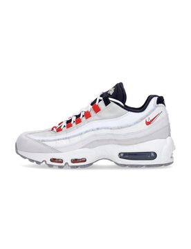 Scarpa Bassa Uomo Air Max 95 Se Light Bone/habanero Red/black