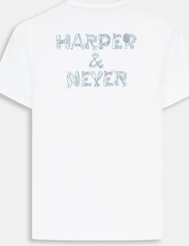 Harper & Neyer - Camieta de manga corta de hombre con estampado grande - Harper & Neyer - FashionsVida