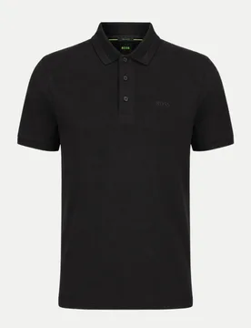 Green Poloshirt Paddy Schwarz L - BOSS - FashionsVida
