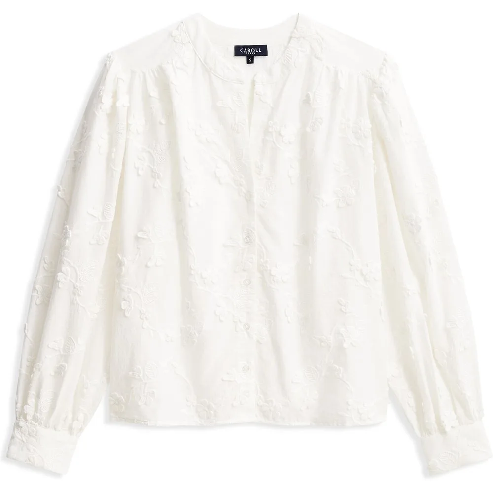 Camisa de mujer con bordados - Caroll - FashionsVida