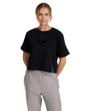 T-shirt à Manches Courtes Signatures Black S