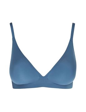 Push Up Bralette ZERO FEEL 2.0 smoky blue petrol XL damen