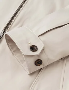 Chaqueta harrington de hombre mezcla de algodón - Hackett - FashionsVida